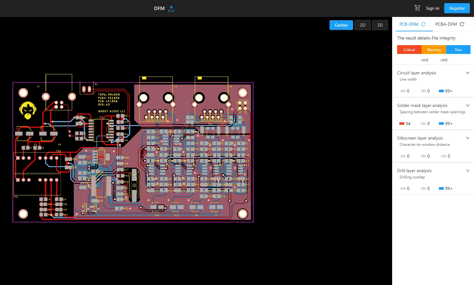 DFM-PCBX