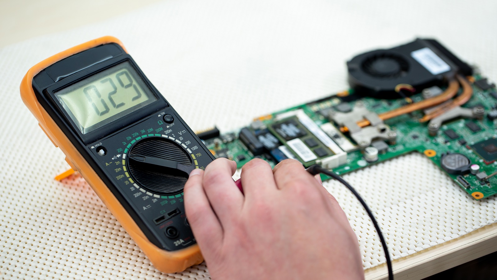 multimeter test-PCBX