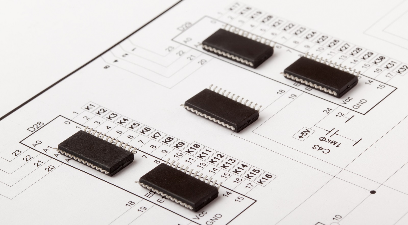 Hex Inverter ICs-PCBX